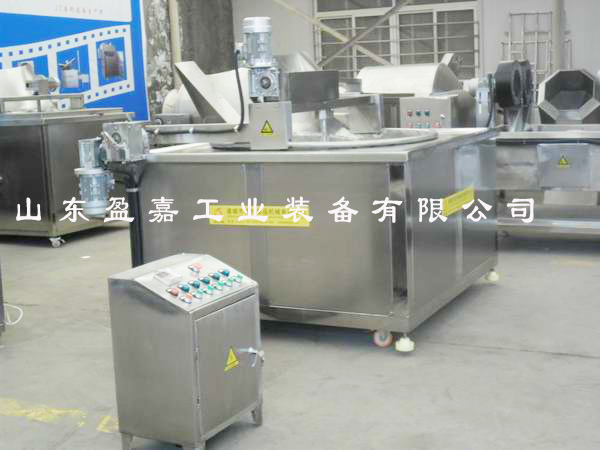 高效節能電加熱導熱油加熱青豆油炸機